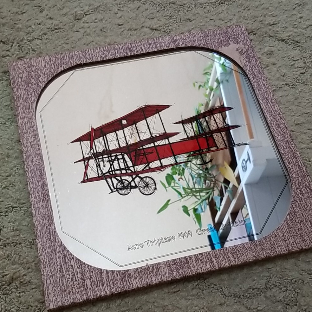 🛩RARE VINTAGE COLLECTIBLE CARNIVAL MIRROR